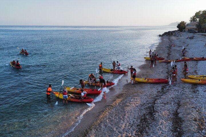 Kayak Route Through Villajoyosa Coves from Alicante
