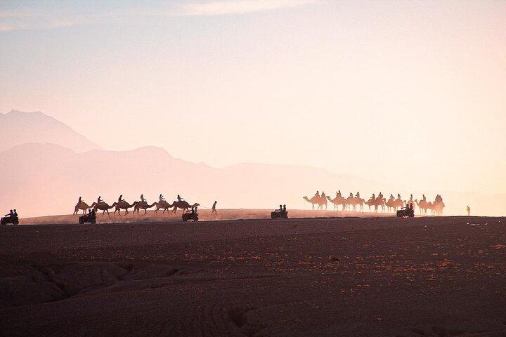 Camels and Quads In Agafay Desert & Romantic Dinner, Fire show