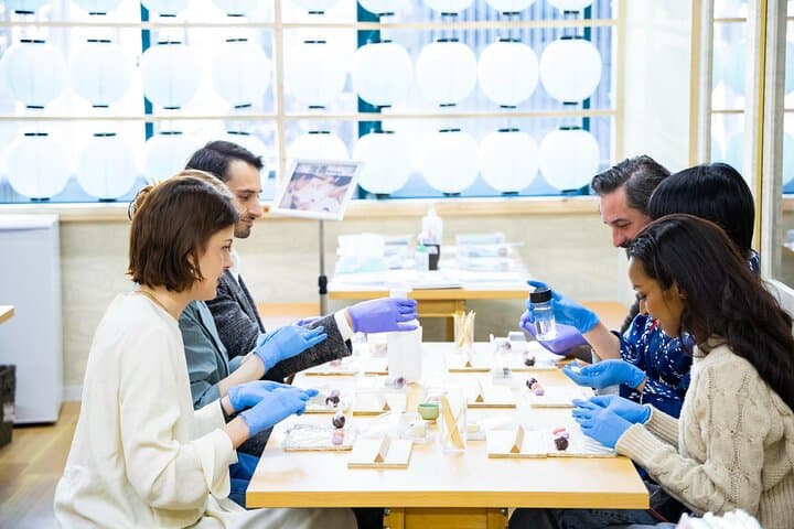 Tokyo Hands on Wagashi Making Class in Ginza