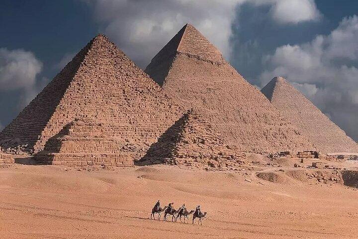 Grand Egyptian Museum Pyramids Sphinx & Bazaar Or Nile Felucca