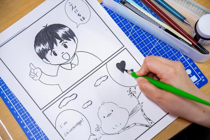 Tokyo Authentic Manga Creation Class in Ginza