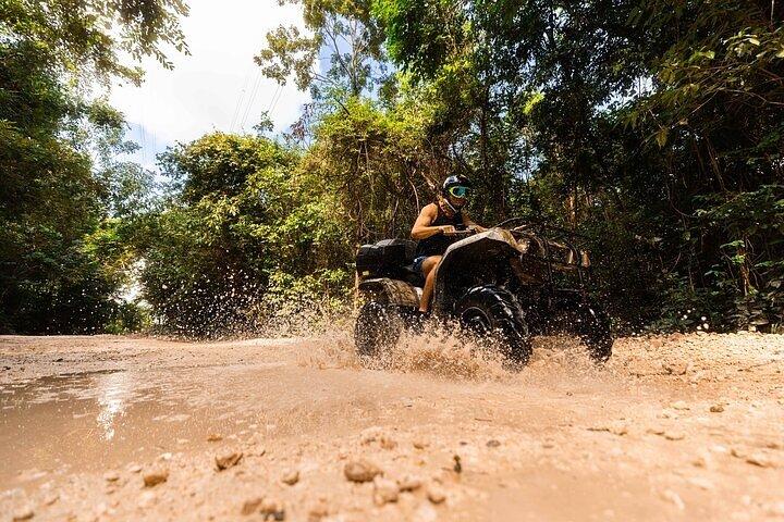Cancun ATV Jungle Adventure & Isla Mujeres Catamaran Combo