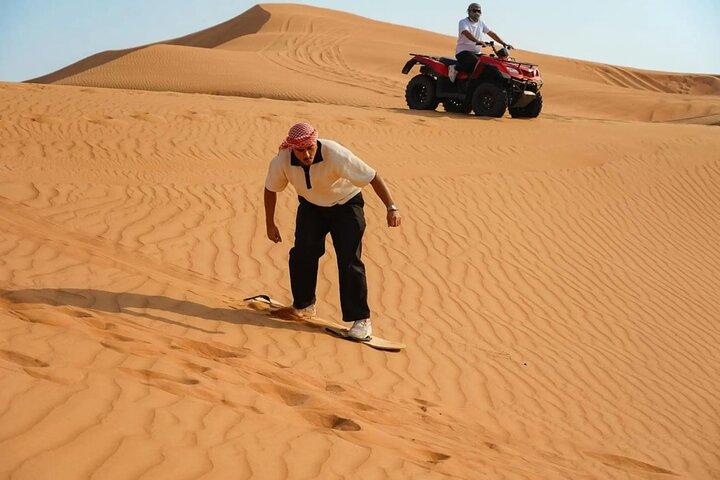 Dubai: Buggy Dune Bashing, Sand Boarding, Camel Ride & Show