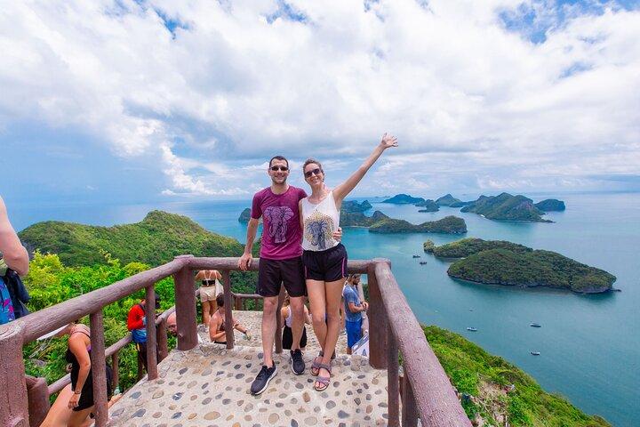 Snorkeling and Kayaking Tour at Angthong Marine Park by Speedboat from Koh Samui