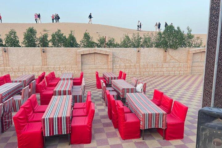 Dubai Desert Safari with ATV Riding & Unlimited Buffets & BBQ