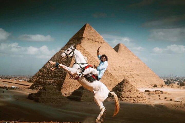 Giza Pyramids Tour with Camel Ride and Jumping Horse Picture