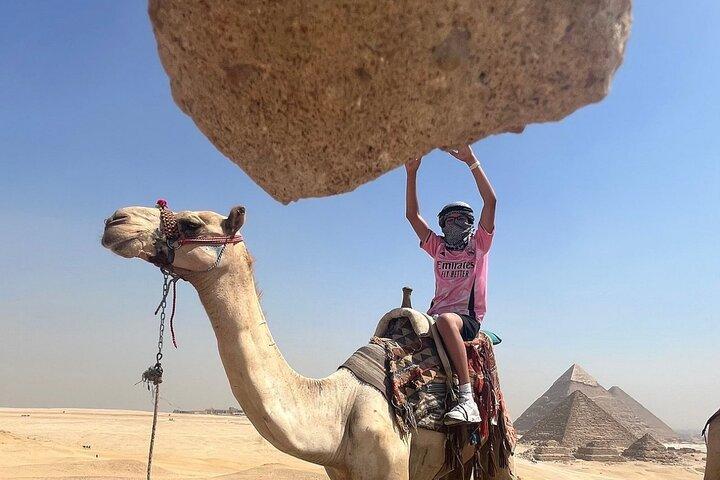 Giza Pyramids, Sphinx,Camel Ride,ATV Fun, Shopping,Sunset Dinner