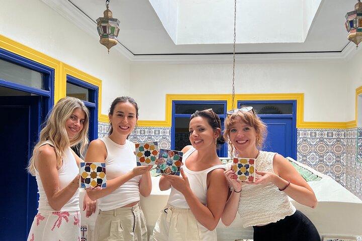 Moroccan Zellige Workshop to make your own Art piece