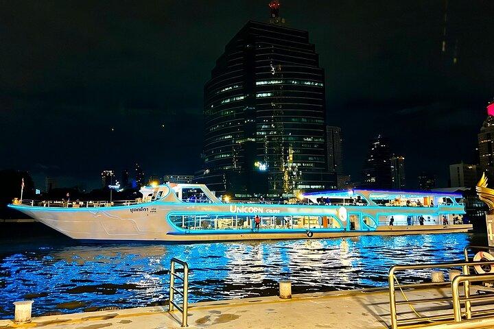 Bangkok Unicorn Dinner Cruise From Iconsiam the Chao Phraya River