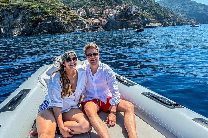 Cinque Terre half day full day or sunset Boat Tour from La Spezia