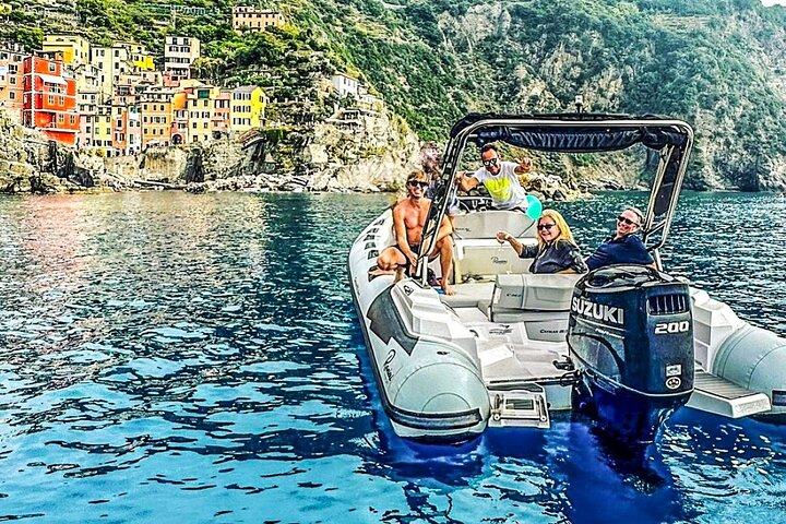 Cinque Terre half day full day or sunset Boat Tour from La Spezia