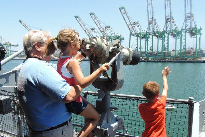 Los Angeles Whale Watching or Sightseeing Cruise & USS Iowa Tour