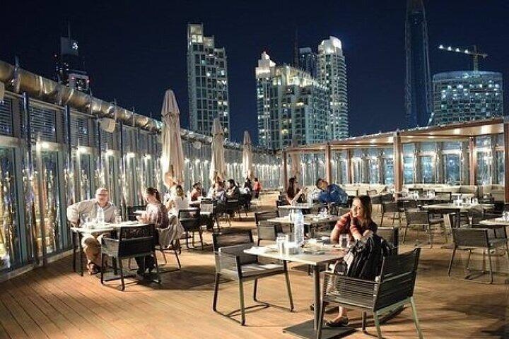 Burj Khalifa At the Top Ticket & Dinner with Dubai Fountain Views
