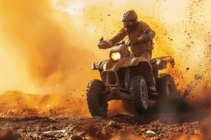 Marrakech: Agafay Desert Quad Biking & Camel Ride & Dinner & Show
