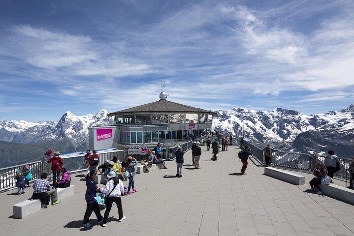 Lucerne to Interlaken, Lauterbrunnen & Schilthorn cable car