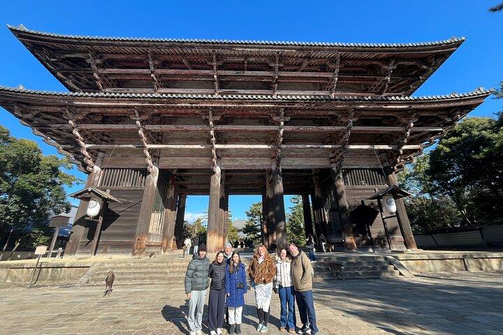 From Kyoto: Nara History Guided Half Day Bus Tour with lunch