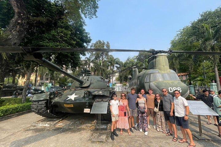 Wartime Saigon Historical Tour with Lunch and Guided Insights