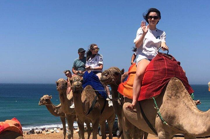 Tangier Highlights Cap Spartel Camel Ride and Hercules Cave