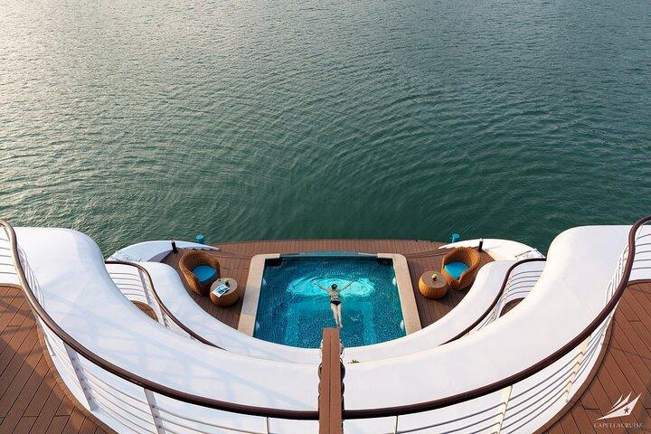 From Hanoi Capella Luxury Cruise 3D2N in Ha Long and Lan Ha Bay