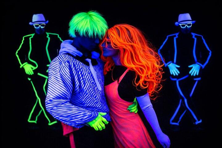 Underground Black Light Theatre Interactive Show in Prague