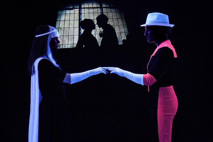 Underground Black Light Theatre Interactive Show in Prague
