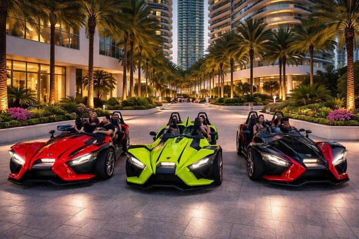 3 Hours Polaris Slingshot Rental in Miami
