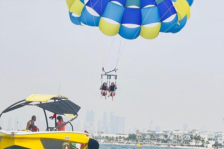 Parasailing Adventure with Stunning Views of Dubai