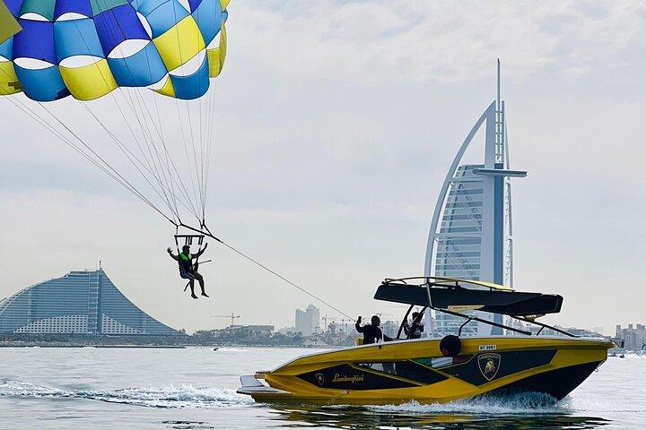 Parasailing Adventure with Stunning Views of Dubai