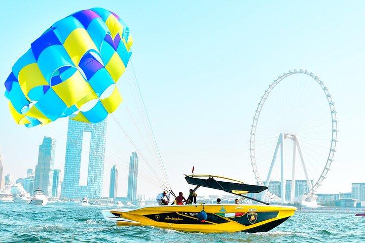 Parasailing Adventure with Stunning Views of Dubai