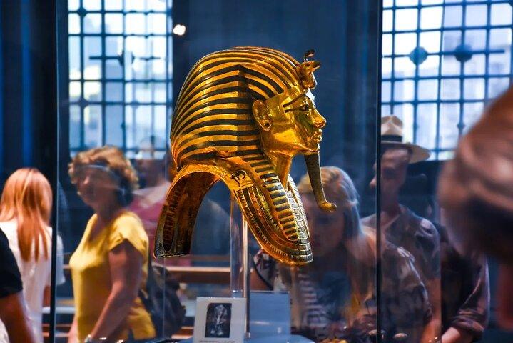 Cairo Grand Egyptian Museum & Giza Pyramids Tour From Hurghada