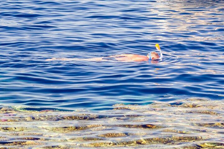 From Sharm: Colored Canyon Jeep Safari, Snorkeling, Dahab & Lunch