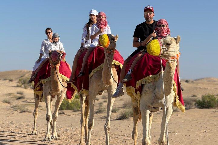 Private Desert Safari Abu Dhabi With Camel Ride & Sand Boarding
