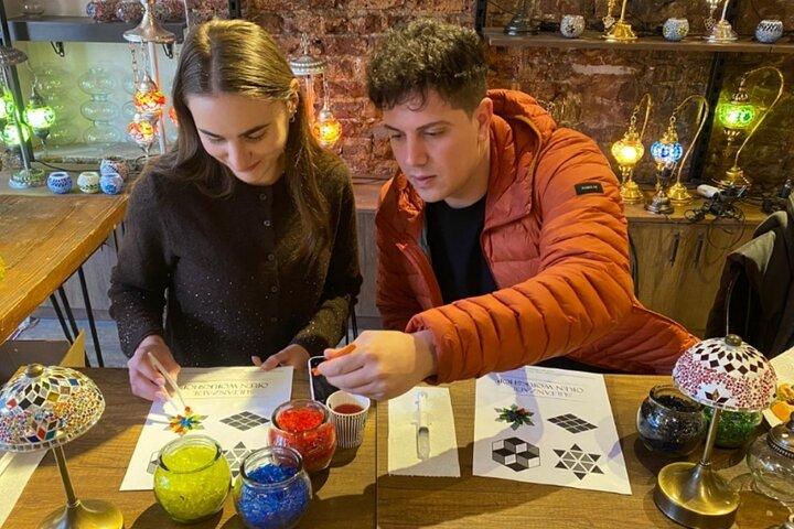 Istanbul Traditional Mosaic Lamp Workshop