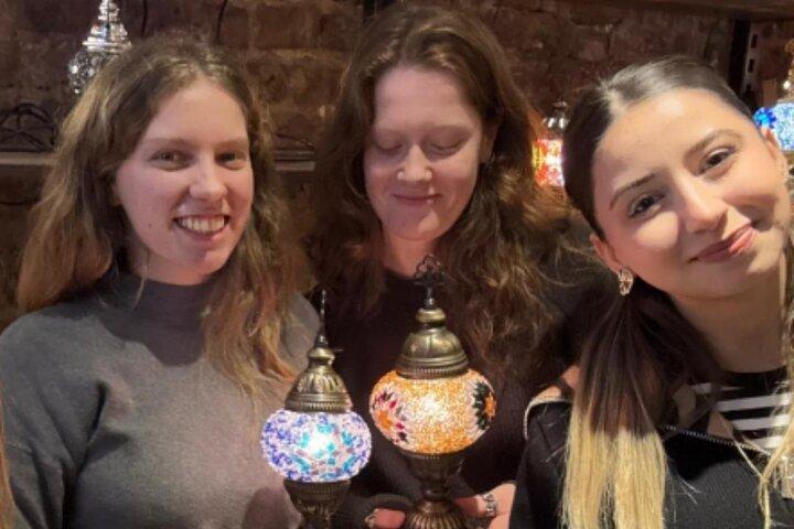 Istanbul Traditional Mosaic Lamp Workshop