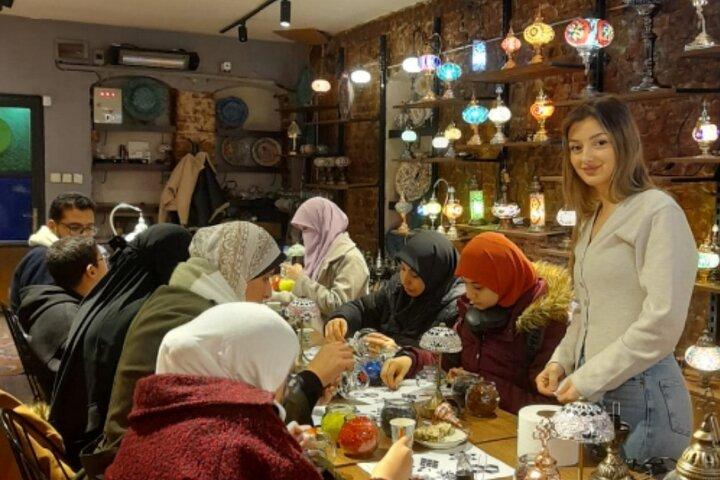 Istanbul Traditional Mosaic Lamp Workshop