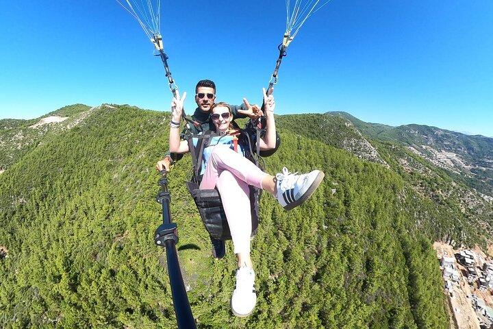 Alanya Tandem Paragliding from 700m with Licensed Pilots