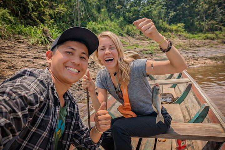 Amazon Piranha Fishing - Real Jungle Experience