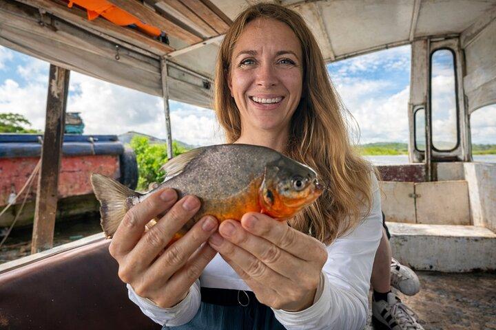 Amazon Piranha Fishing - Real Jungle Experience