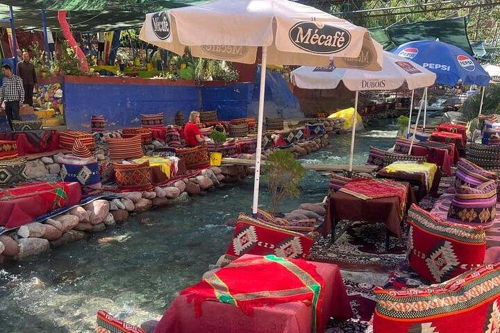 Marrakech Atlas Mountains Ourika Valley Waterfalls Hike and Lunch