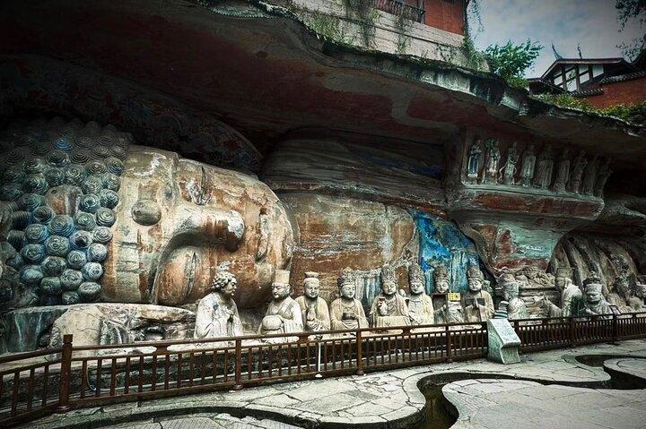 Dazu Rock Carving Cultural Day Tour from Chongqing City