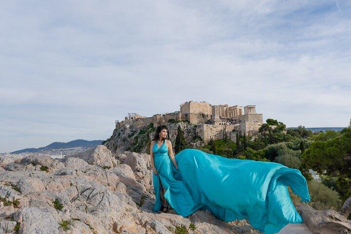 Flowing Dress Photoshoot Athens - Private