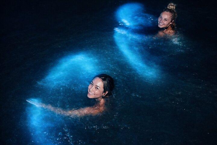 Sunset Boat Tour & Bioluminescence Adventure at Los Arcos Islands