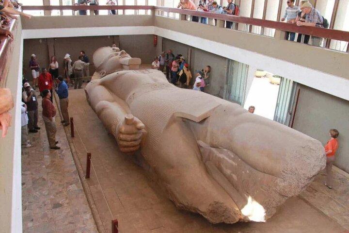 Giza Pyramids , Sphinx , Memphis and Sakkara with Camel Ride Tour