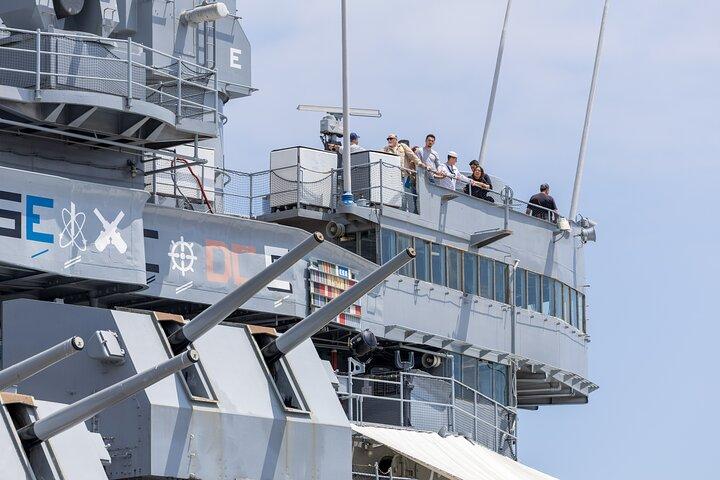 Los Angeles Whale Watching or Sightseeing Cruise & USS Iowa Tour
