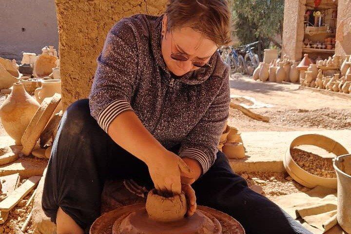 Bike Tour in Skoura with Pottery Experience