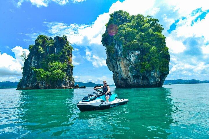 Phuket Jet Ski Island Hopping Tour Islands and Monkey Beach