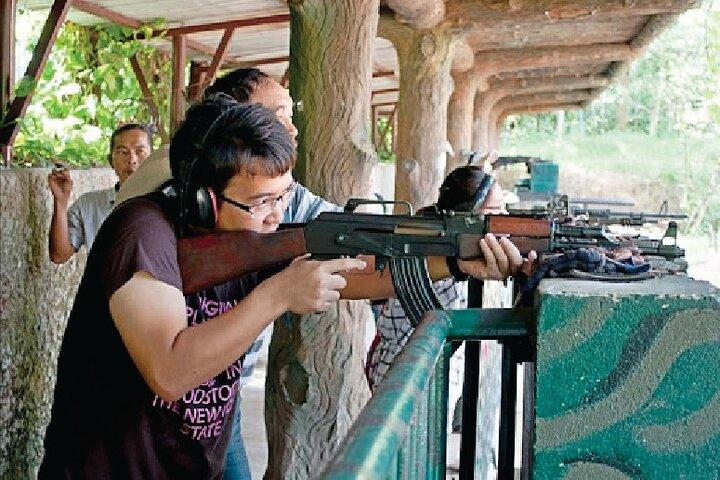 Outdoor Ak-47 shooting and Cu Chi Tunnels