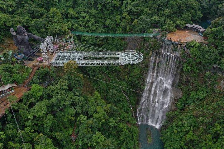 Gulong Gorge Glass Bridge & Canyon Adventure from Guangzhou