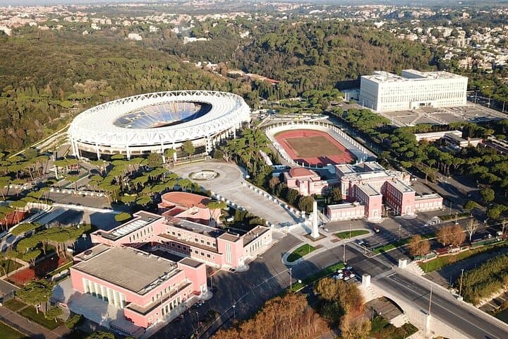 Rome Olympic Stadium Tour and Audio Guide
