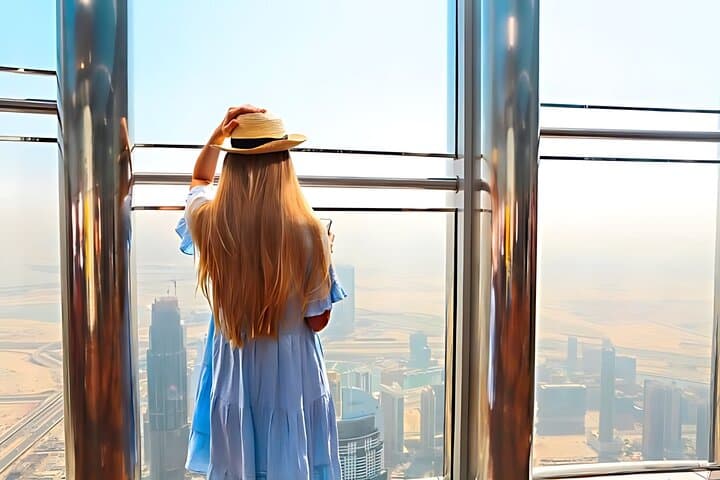 Dubai Half Day City Tour With Burj Khalifa At the Top Tickets(NP)